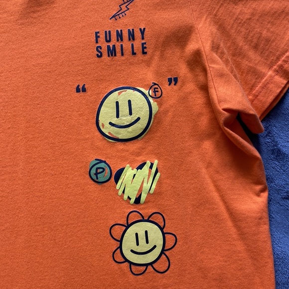 Shein L orange graphic tee - Picture 4 of 6